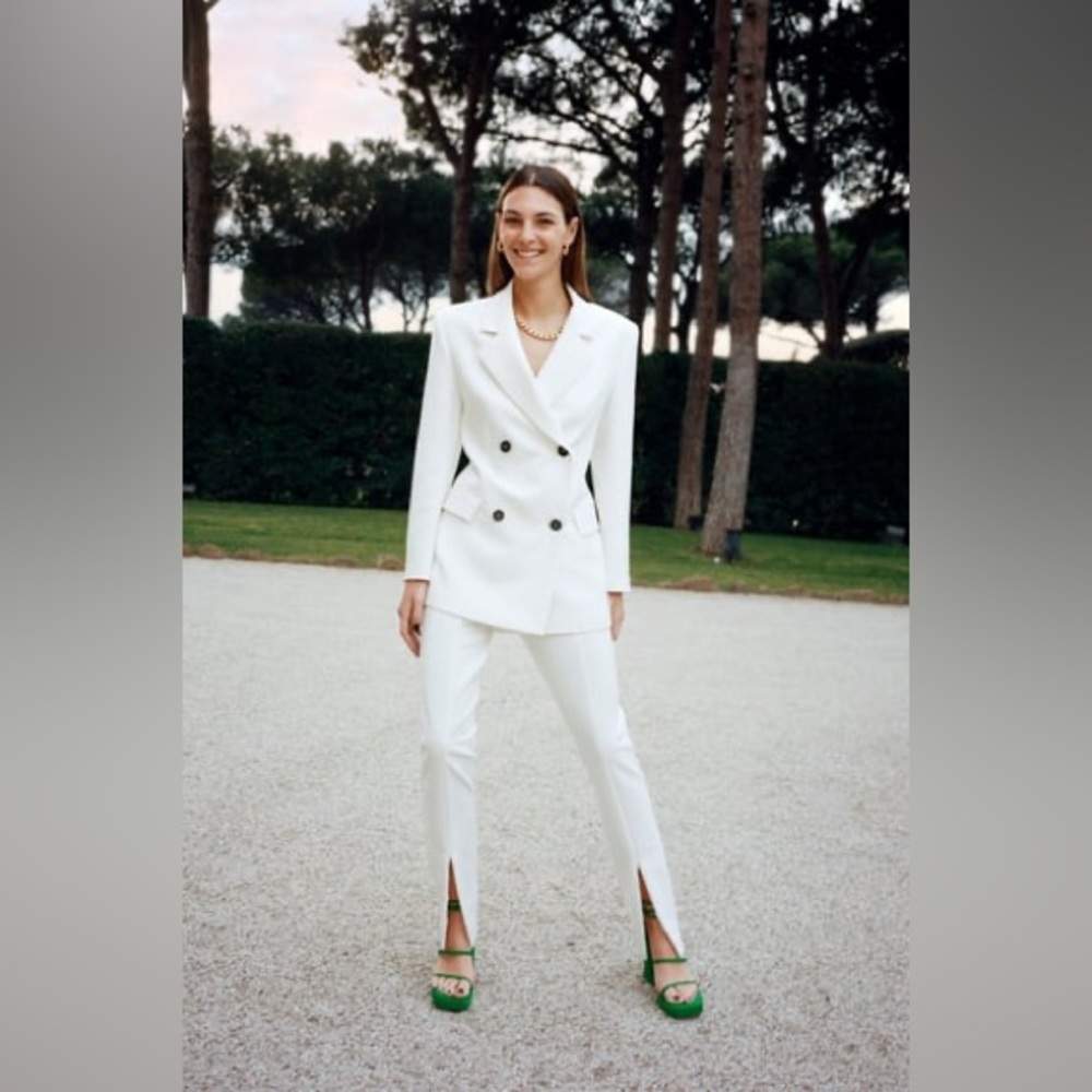 Zara White Pants - Picture 3 of 5